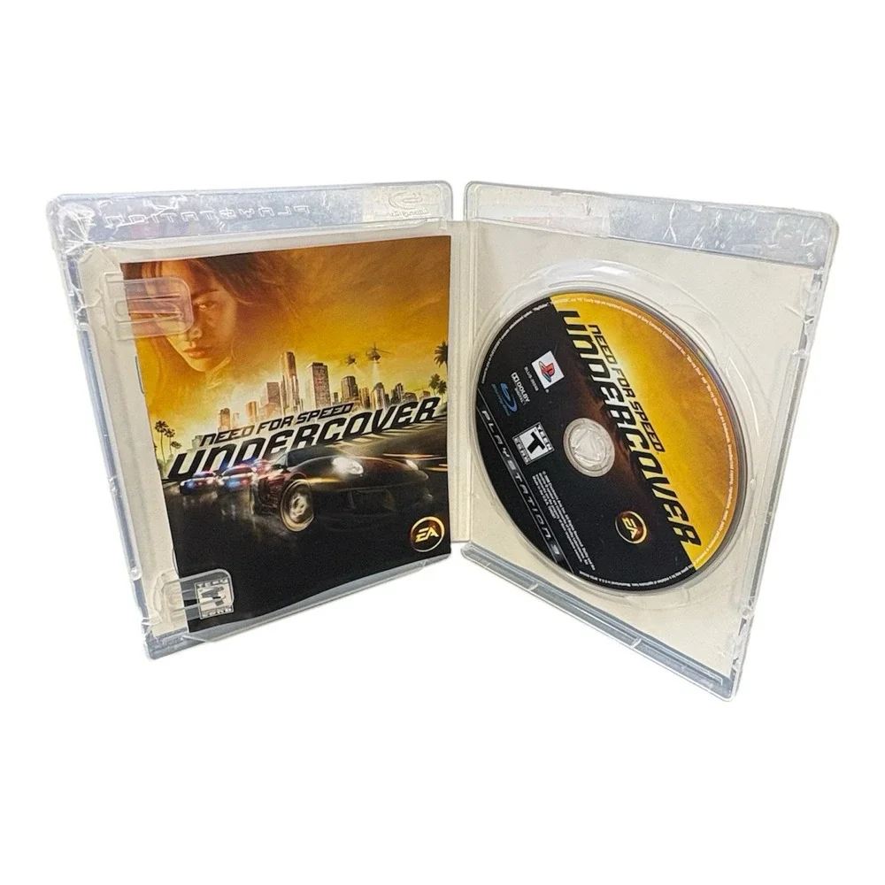 NEED FOR SPEED /‎ UNDERCOVER ~  2008 Nintendo Wii ~ Video Game With Manual